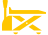 Høyløftende lastebil